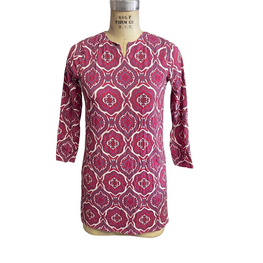 Coolibar pink 3/4 sleeve top